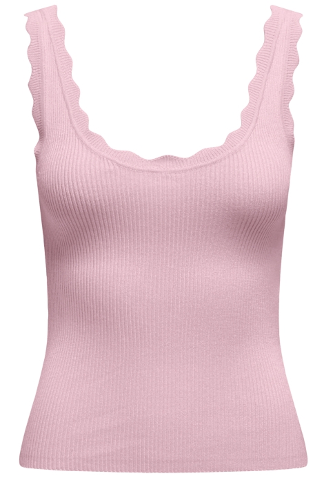 Jacqueline de Yong jdynanna s/l scallop edge top knt n